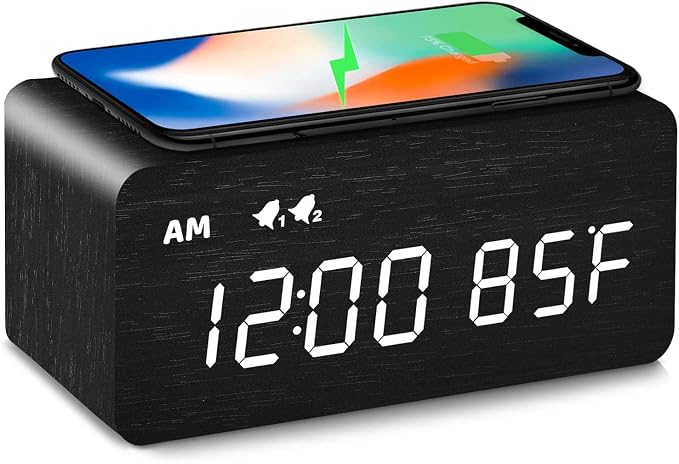 MOSITO Digital Wooden Alarm Clock by MOSITO