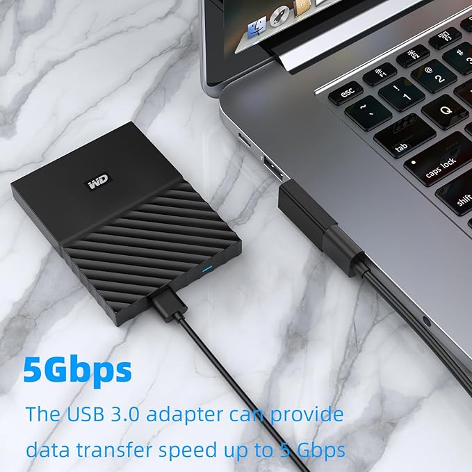 AreMe 90 Degree USB 3.0 Adapter 4 Pack, Up and Down Angle, Left and Right Angle - Image 3