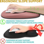 Hokafenle Ergonomic Mouse Pad Wrist Support - Image 3