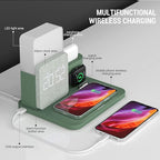 Wireless Charging Station, iPhone 3 in 1 Fast 15W Wireless Charger - Image 2