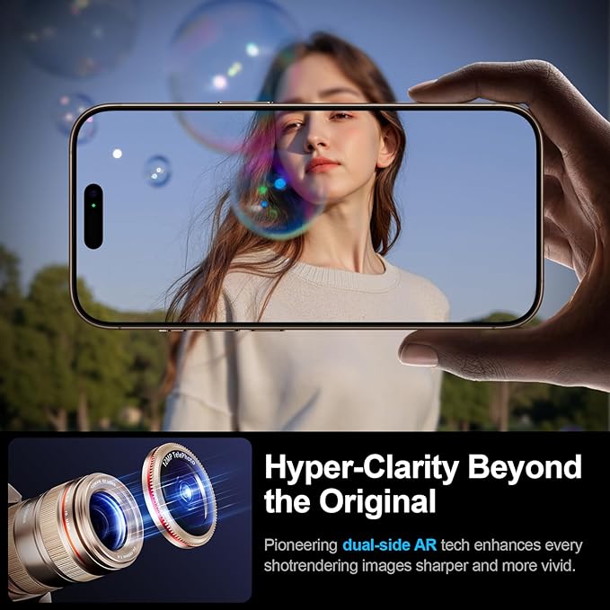 X-it 2 Pack Camera Lens Protector, Shatterproof Anti-Scratch Ultra HD Camera - Image 3