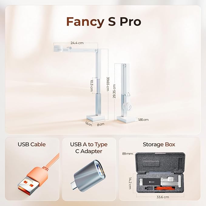 CZUR Fancy S Pro USB Document Camera - Image 8