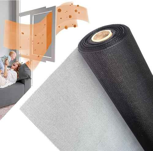 36inch*100ft Window Screens Roll, Replacement Repair Screens Mesh, Cuttable by maebeacae