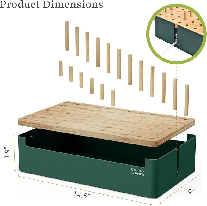 Prosumer's Choice Bamboo Charging Station - Image 3