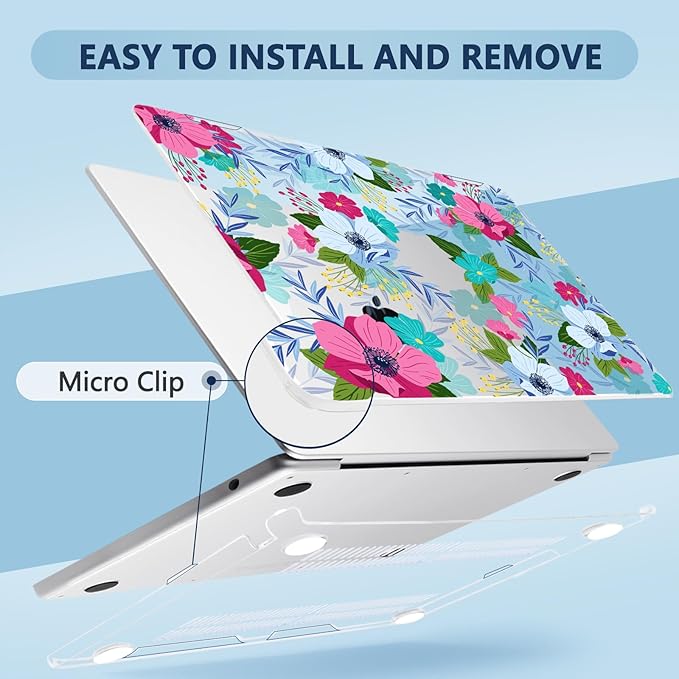 Compatible with MacBook Air 15 inch Case, M4 A3241/M3 A3114/M2 A2941, Hard Shell - Image 3