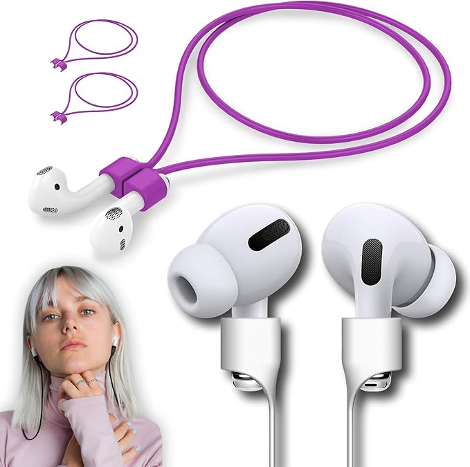 Ultra Strong Magnetic Airpod Pro Strap Anti-Lost Cord Sports Lanyard Compatible by Unknown