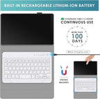DETUOSI Backlit Keyboard Case for Samsung Galaxy Tab A7 Lite 8.7" 2021 - Image 6