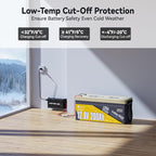 Power Queen 12V200Ah PLUS LiFePO4 Battery, Low Temperature Protection, Built-in - Image 7