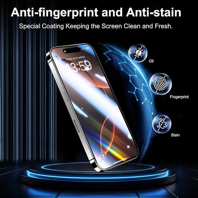 OneFish Full Edge Coverage Tempered Glass Screen Protector - Image 7