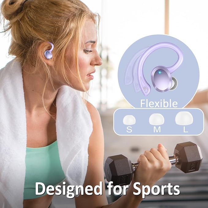 Wireless Earbud, 48H Running Wireless Earphones - Image 5