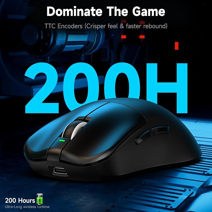 VGN F1 Pro Max Wireless Gaming Mouse - 55g Ultralight - 26000 Adjustable DPI - - Image 6