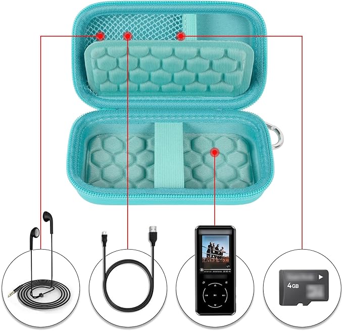Comecase MP3 & MP4 Player Case for SOULCKER/G.G.Martinsen/Grtdhx/iPod - Image 2