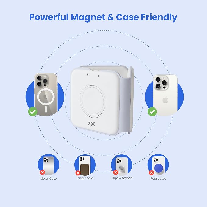 3-in-1 Foldable Magnetic Wireless Fast Charger – Travel Charging Pad Compatible - Image 4