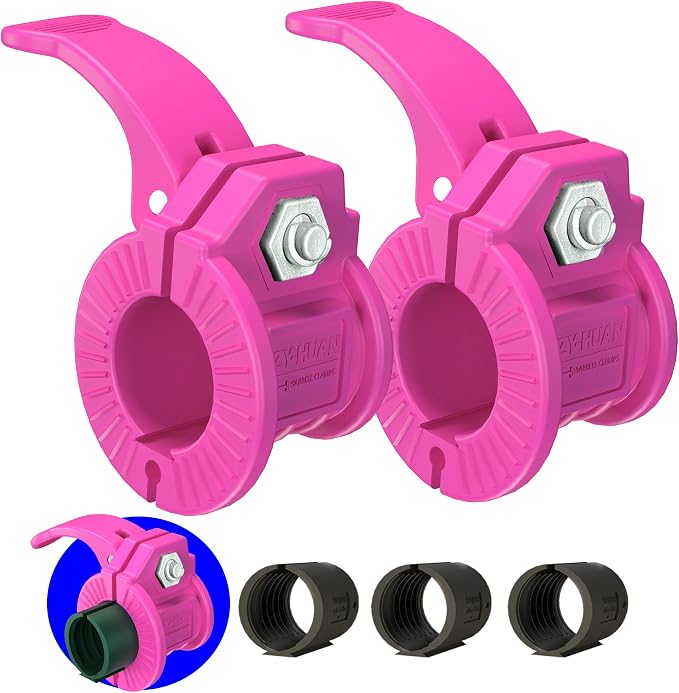 Barbell Clips 1 Inch Quick Release Weight Clamps 0.9-1.18inch Multi-Size by ZY-HUAN