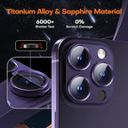 Camera Lens Protector for iPhone 16 Pro Max/16 Pro/iPhone 15 Pro Max/15 - Image 5