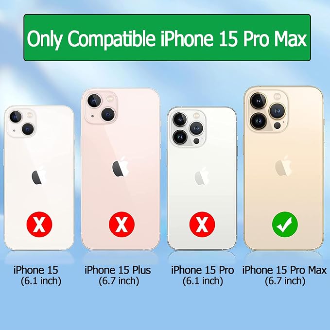 Battery Case for iPhone 15 Pro Max, 12000mAh Rechargeable Portable Charging Case - Image 2