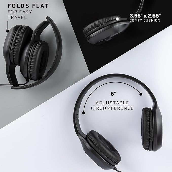 Classroom Headphones-Bulk 10-Pack, - Image 4