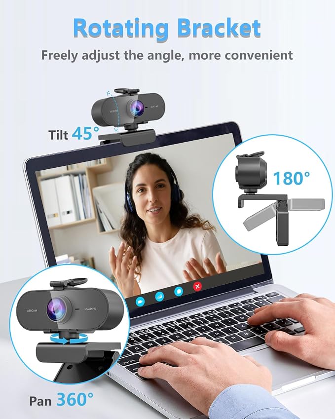 2K Webcam for PC Mac Laptop - Image 5