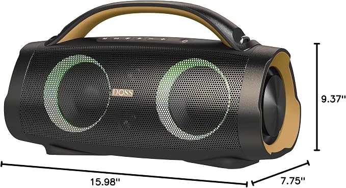 DOSS Extreme Boom+ Loud Bluetooth Speaker - Image 10