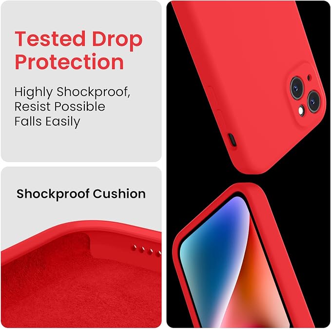 FireNova Designed for iPhone 13 Case, Silicone Upgraded Phone Case with - Image 4
