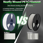 SUNLU PETG Glow in The Dark Filament, Luminous PETG 3D Printer Filament 1.75mm - Image 5