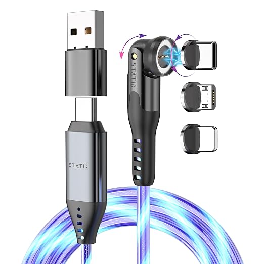 Statik 360 Pro Magnetic Charging Cable by Statik
