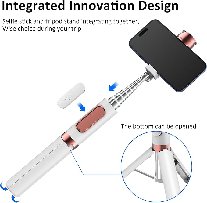 Aluminum Alloy Selfie Stick Tripod - Image 3