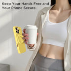 Magnetic Phone Ring Grip Holder, Silicone Finger Loop Grip, Compatible - Image 8