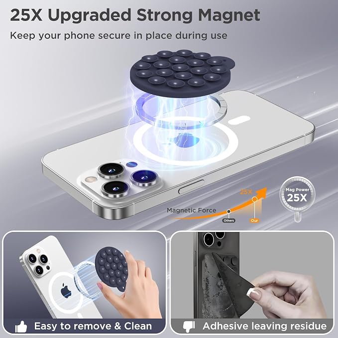Magnetic Suction Cup Phone Mount - Image 5