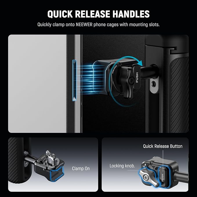 NEEWER PA082 S25 Ultra Phone Cage Holder - Image 3