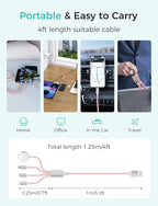 2Pack Travel Essentials Multi Charging Cable - Image 5