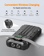 GOODaaa Solar Power Bank, 42800mAh Portable Charger 20W Fast Charging External - Image 4