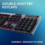 Logitech G915 X Lightspeed Wireless Mechanical Gaming Keyboard, Double-Shot PBT - Image 7