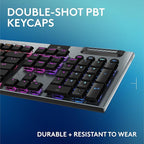 Logitech G915 X Lightspeed Wireless Mechanical Gaming Keyboard, Double-Shot PBT - Image 7