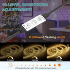 MECCANIXITY LED Strip Dimmer, 12V to 24V 6A Mini Brightness Adjustable - Image 4
