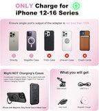 for MagSafe Car Mount Charger Dash/Windshield/Vent Wireless Car Charger with - Image 2