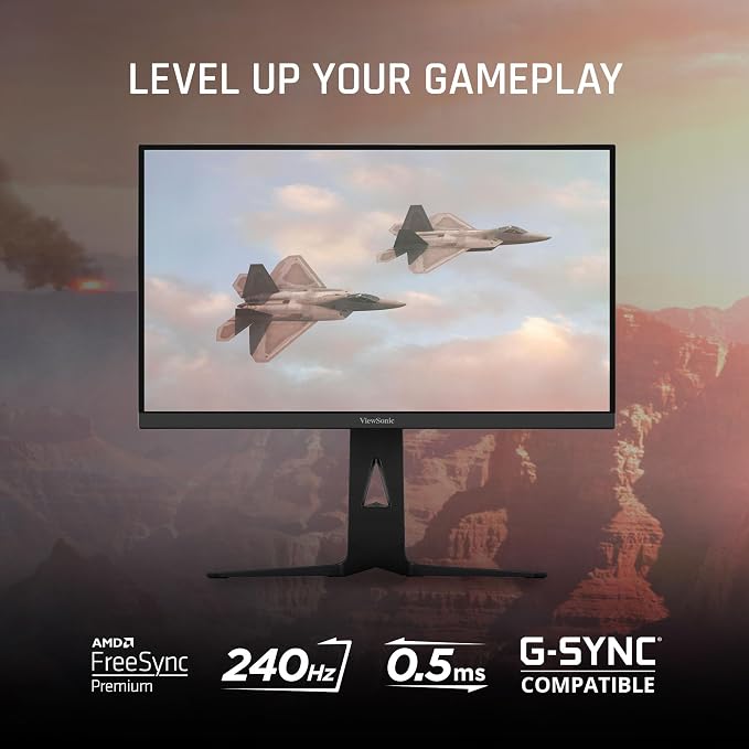 ViewSonic XG2736-2K 27 Inch 1440p IPS Gaming Monitor - Image 2