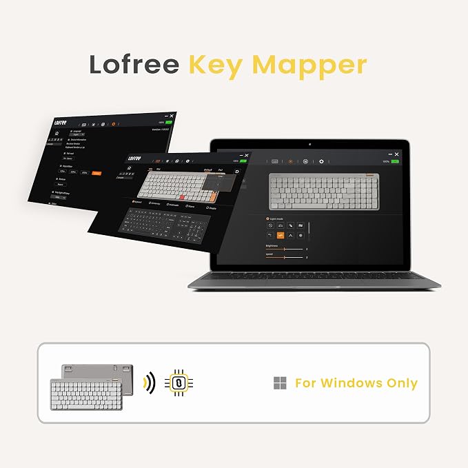 Flow Lite 100 Keys Low Profile Mechanical Keyboard, Swappable Rechargeable - Image 7