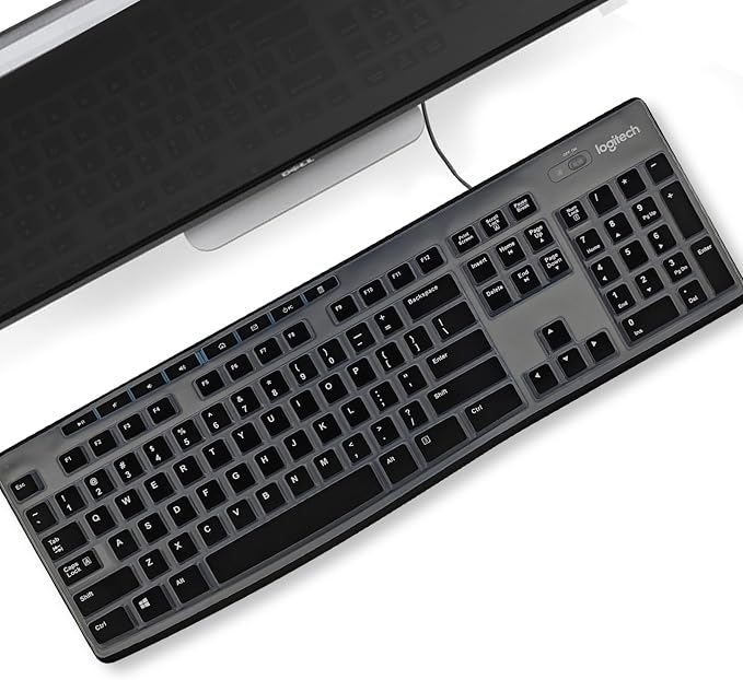 Keyboard Cover Silicone for Logitech K200 K260 K270, Keyboard Cover for - Image 6