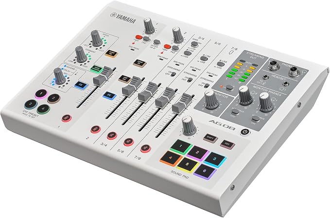 Yamaha AG03MK2 Black 6-Channel Live Streaming Loopback Mixer/USB Interface - Image 8