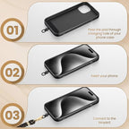 OUTXE Phone Tether Tab Rotatable 360°, 4 Pack Phone Lanyard Patch - Image 5