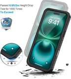 Lanhiem Magnetic for iPhone 16 Pro Case, IP68 Waterproof Case - Image 6