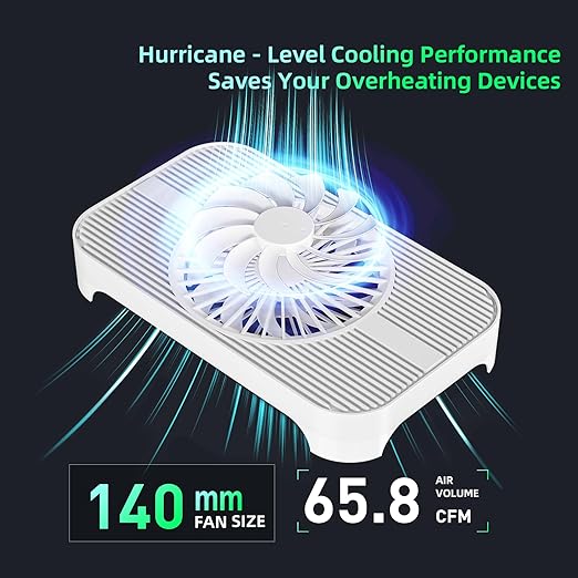 X3 USB Cooling Fan, 18dB Ultra-Quiet 140mm USB PC Fan - Image 4