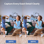 Zoomable Webcam with Remote Control, 1080P 60FPS Streaming Webcam with - Image 7
