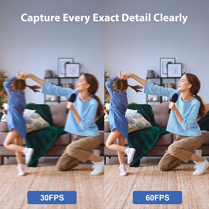 Zoomable Webcam with Remote Control, 1080P 60FPS Streaming Webcam with - Image 7