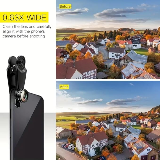 Universal 7-in-1 Mobile Phone Camera Lens Kit, Funny Cell Phone Lens - Image 8
