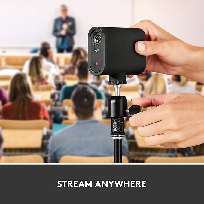 Logitech for Creators Mevo Start, Wireless Live Streaming Camera, 1080p HD - Image 3