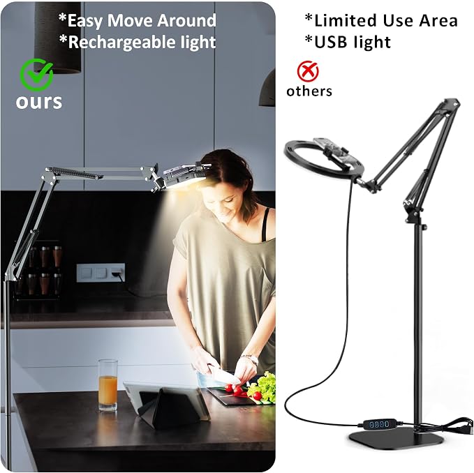 Overhead Phone Tripod for Cooking Videos - Image 3