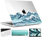 TWOLSKOO for M4 MacBook Air 13.6 inch Case 2025-2022 Release M4 A3240 M3 A3113 by TWOLSKOO
