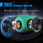 Portable Bluetooth Speaker, BT5.3 Wireless Speaker 20W Bass Diaphragms - Image 2